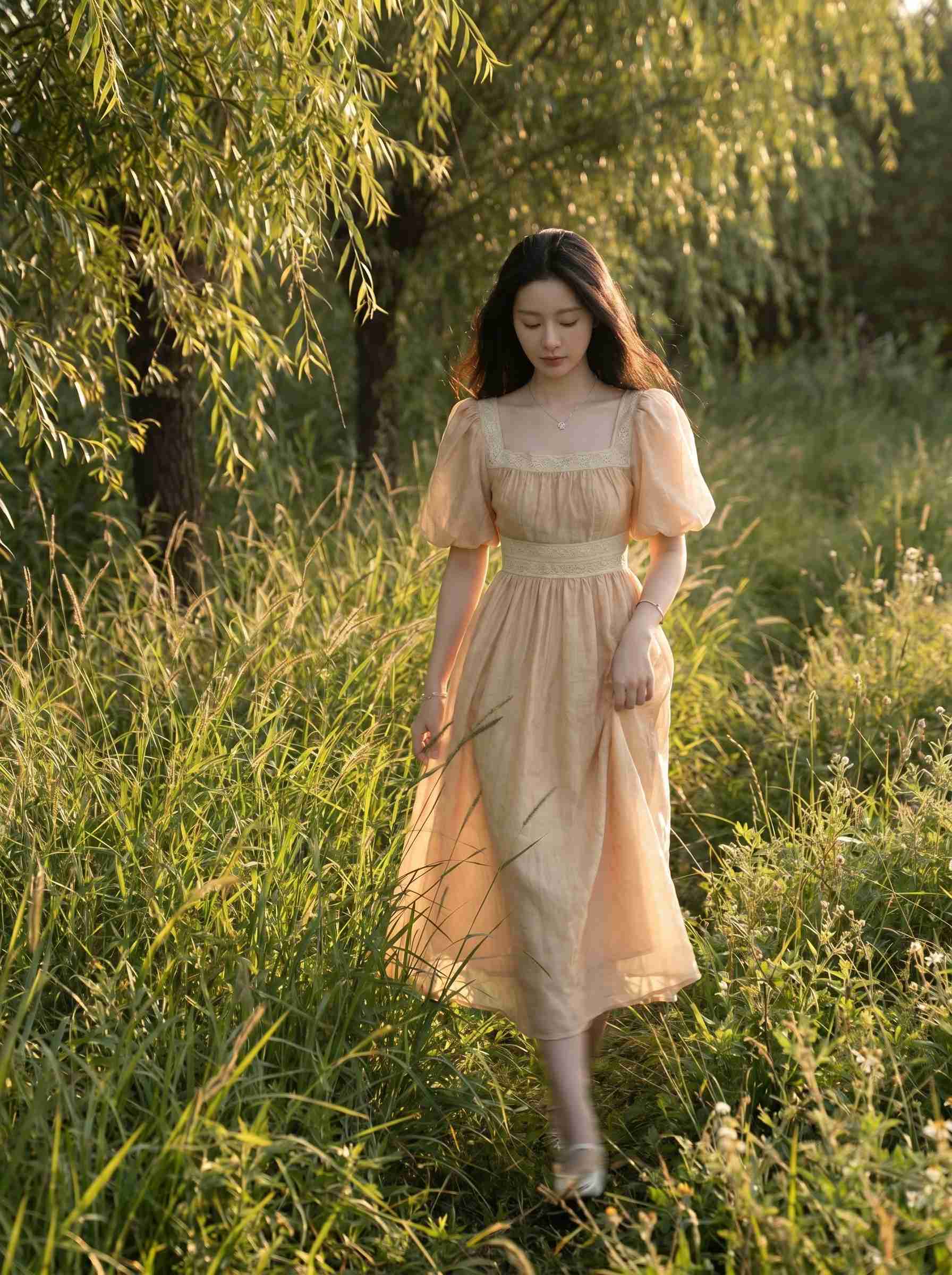 Céleste | The Golden Hour Linen Dress
