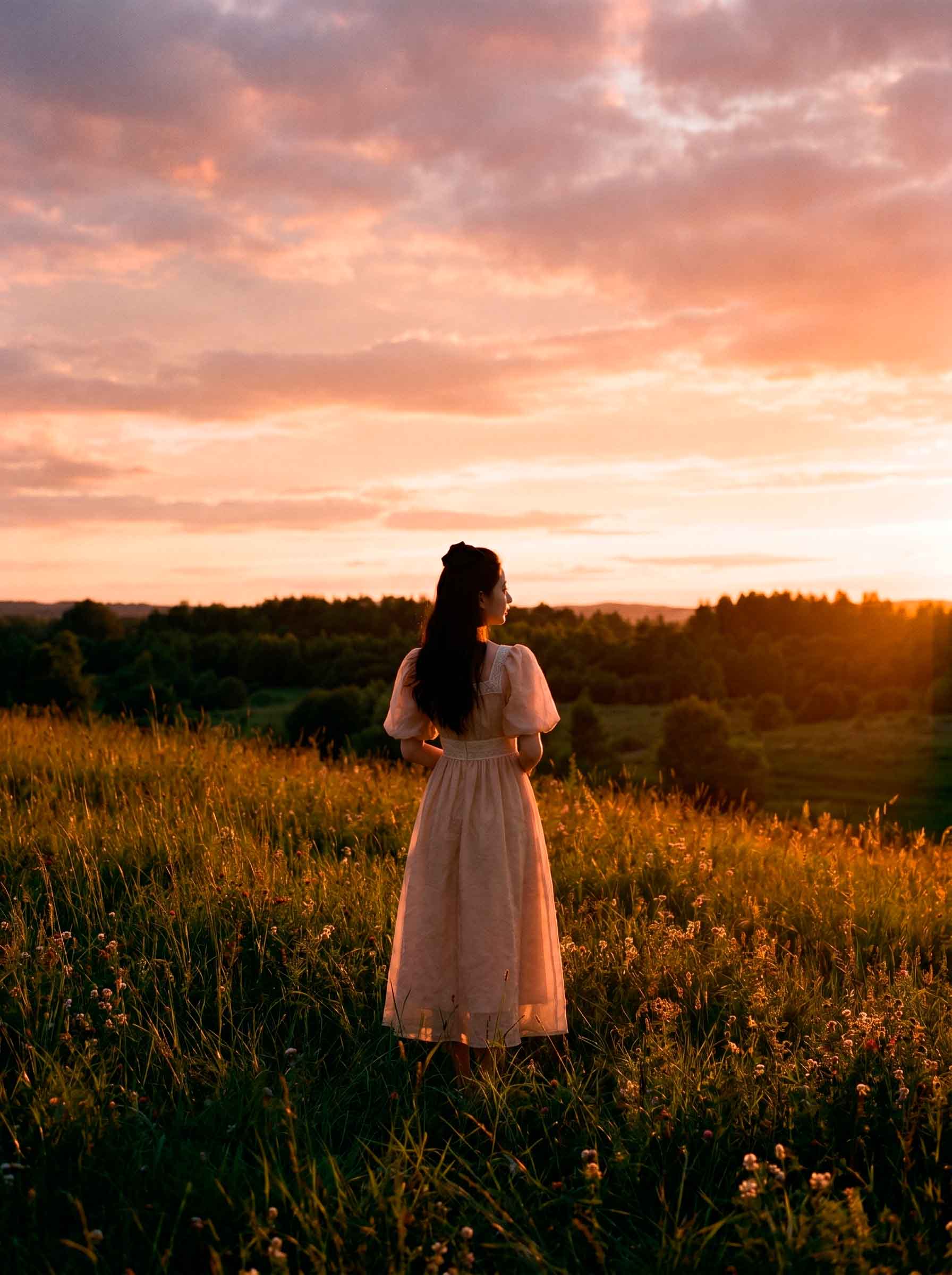 Céleste | The Golden Hour Linen Dress