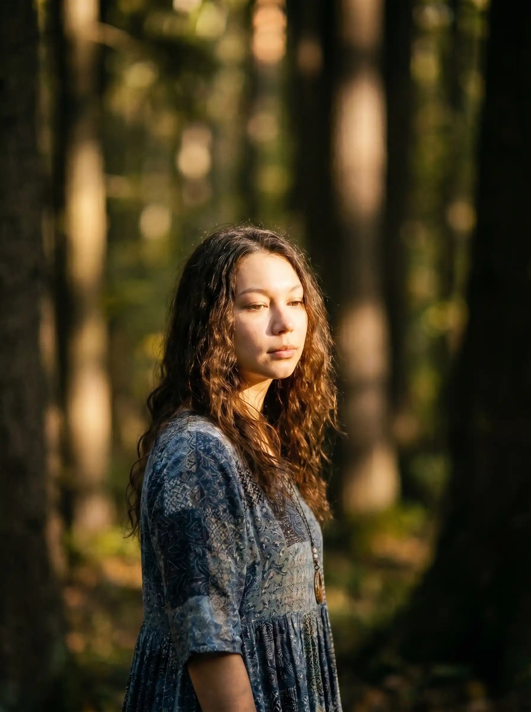 Maren | The Indigo Patchwork Dress